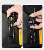 Bolsa de Pierna para Motocicleta Nueva Impermeable con Cinturón Magnético Reflectante Gran Capacidad Elástica Wearable Mochila Bolsa - details 6