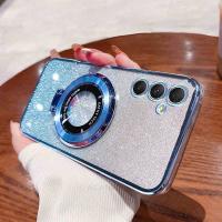 Funda de Silicona con Plating Brillante para Samsung Galaxy Cubierta de Soporte para A16, A15, A25, A35, A55, A14, A24, A34, A54 5g - details 2