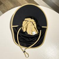 Chal de ala ancha protección del cuello gorra para el sol protección solar gorra de cubo sombrilla sombrero cuello cubierta de oreja visera hombres sombrero de pescador escalada - details 6