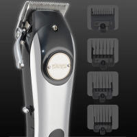 Cortadora de pelo inalámbrica recargable para hombres, cortadora de pelo eléctrica profesional, ajuste de barba - details 1