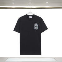 Camiseta de Verano de Algodón Puro Ajuste Suelto, Cuello Redondo, Estilo Casual para Hombres y Parejas Deportes y Moda - details 16