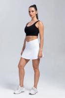 Falda de tenis plisada con bolsillos para mujer, pantalones cortos, faldas atléticas, faldas cruzadas de cintura alta para gimnasio, Golf, faldas deportivas de entrenamiento - details 13