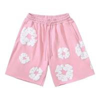 Impresión 3D 2025 nuevos pantalones cortos casuales cómodos y transpirables deportivos americanos de secado rápido para hombres y mujeres - details 3