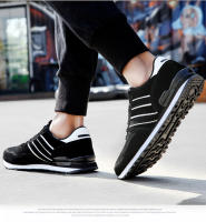 Zapatillas de Deporte Casuales de Cuero para Hombres Zapatos de Correr Antideslizantes - details 16