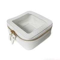 Bolsa de Maquillaje Transparente Portátil y Impermeable Caja de Almacenamiento de Cosméticos Compacta para Viajes - details 6