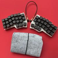 Teclado Corne V4 Spilt negro con cable, modo único, intercambio en caliente, teclado con bocina, RGB personalizado, VIAL, Kit de teclado ergonómico, accesorios para jugadores - details 23