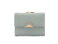 Nueva cartera corta para mujer estilo coreano y japonés Nicheinsminimalista hebilla plegable Simple monedero para estudiante - details 4