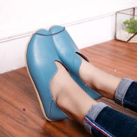 Nuevos zapatos planos informales individuales de talla grande para mujer, mocasines Doudou - details 3
