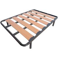 Cama de Acero anti-ruido reforzada 40x30 + Patas Cilíndricas de 32cm 2 Somieres de 90cm con Abrazaderas - details 1
