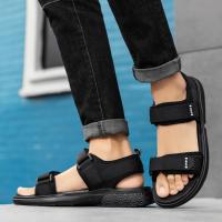 Nuevas Sandalias Antideslizantes para Hombres Resistentes al Desgaste, Transpirables, Sencillas con Suela Blanca Ideales para el Verano y la Playa - details 2