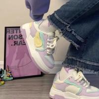 Zapatillas de Mesa de Otoño para Mujeres Alto Nivel de Apariencia Diseño de Parche de Moda - details 3