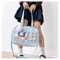 Bolso de bebé transparente suave para niña estudiante, bolso de hombro pequeño, bolso cuadrado, bolso de mensajero bidimensional - details 28
