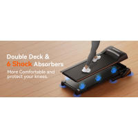 RENESTAR Home, 0-15% Inclinación automática, cintas de correr plegables de 3HP para correr y caminar, capacidad de peso de 300 libras, cinta de correr inclinada equipada - details 10