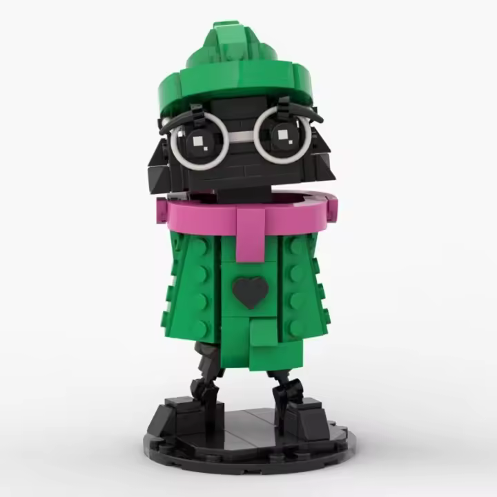 Figura de acción de anime de dibujos animados, rompecabezas, modelo creativo DIY, exhibición y colección, adecuado para adultos, niños y niñas, fanáticos, niños mayores de 6 años (207 piezas) - 1