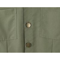 Vestido de trabajo verde militar de manga corta clásico de moda para mujer nuevo personalizado - details 4