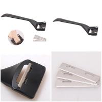 Herramienta de artesanía de cuero, pala de adelgazamiento con 3 cuchillas de piezas, cortador de palillos de dientes - details 6