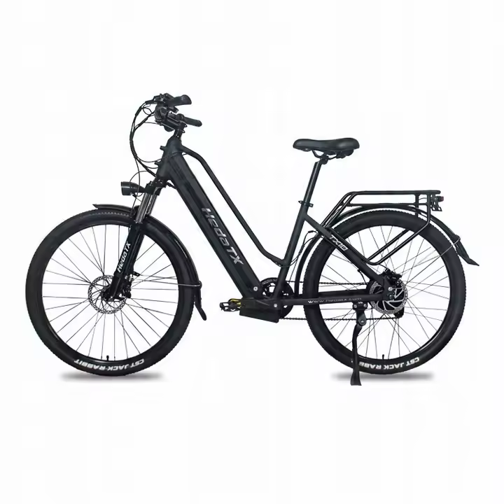 Bicicleta eléctrica Hedatx TXC10 350w 48v 19,2h 48km/h hombre/mujer negro - 1
