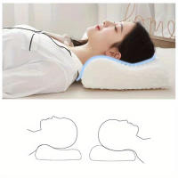 Almohada de memoria de 1 pieza Almohada ortopédica para ayudarte a dormir Protege tu cabeza Almohadas para dormir de rebote lento Relaja la cervical - details 3