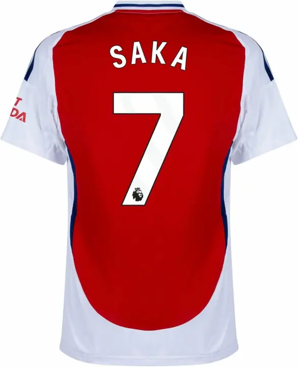 Kit de Hogar Saka Jersey de Fútbol con Mangas Cortas Versión de Fanático Deportes y Salud - 1