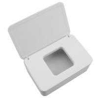 Caja de almacenamiento de toallitas húmedas de plástico, dispensador de toallas de papel, organizador de servilletas para el hogar, nuevo - details 9