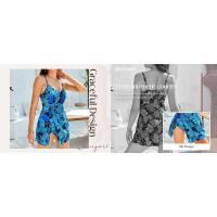 Traje de baño de una pieza para mujer, con cuello en V y control de barriga, ropa de playa para vacaciones - details 15