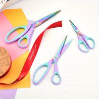 Set de Tijeras de Titanio Afiladas 3pcs Mango de Goma Suave Ideal para Oficina, Costura, Artes, Escuela, Hogar Mejoras del Hogar - details 4