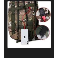 Oulylan-mochila de camuflaje para acampar para hombre, mochila impermeable para viajes al aire libre, senderismo, pesca, caza, escalada - details 11