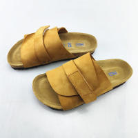 Zapatillas antideslizantes de piel sintética, zapatos de playa de verano para parejas, sandalias con velcro y suela suave. - details 20