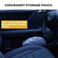 Cubierta para ventana de coche, parasol, protector de parasol, parabrisas plegable, protección UV automática, accesorios de diseño de cortinas - details 5