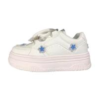 Nuevos Zapatos Casuales de Plataforma Blancos para Mujer, Versátiles y Cómodos, Estilo Nicho 2025 - details 0