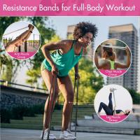 Bandas Elásticas de Yoga y Fitness Unisex Resistance Loop de 105lb para Equipo de Gimnasio en Casa Circulo de Cintura y Cuadrico para Entrenamiento - details 4
