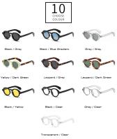 Gafas de Sol Retro con Remaches para Mujeres Lentes Polarizadas UV400 Estilo Punk para Primavera/Verano Deportes y Moda - details 4