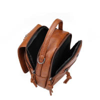 Bolso bandolera vintage informal, pequeño cuero de PU para mujer, bolso para teléfono de diseñador - details 13