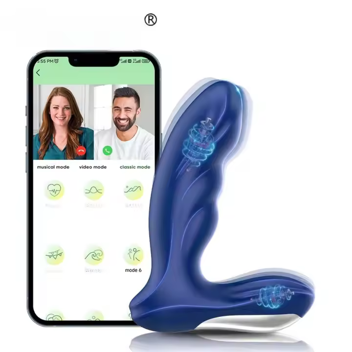 Leten APP Control vibradores anales masaje trasero estimulador de próstata ano masturbador masculino enchufe juguetes sexuales para hombres - 1