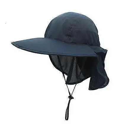 Gorra de pesca única con visera solar anti-ultravioleta - 1