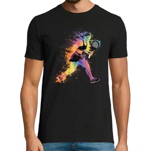Jugador de Pádel,Camiseta de Pádel Divertido, ropa para exteriores - 1