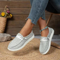 Zapatos Deportivos vulcanizados para mujer, zapatillas planas informales, a la moda, primavera y otoño, 2023 - details 0