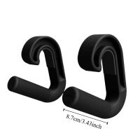 1 par de mangos triangulares de agarre vertical para fitness 90 ° Gimnasio antideslizante con mango vertical, construcción muscular multifuncional - details 0