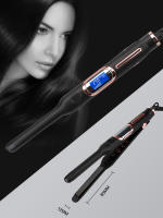 Mini plancha de pelo plana para lápiz, plancha alisadora de barba de calentamiento rápido, plancha plana pequeña para alisador de pelo corto - details 0