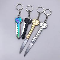 Llavero plegable de acero inoxidable para hombre y mujer, minillavero portátil de supervivencia, multifunción, bolsa, N798 - details 2