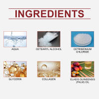 El aceite de ricino nutre e hidrata el cabello, dejándolo suave y brillante, mejorando la sequedad y el encrespamiento. Mascarilla para el cuidado del cabello - details 2