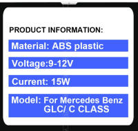 Cargador Inalámbrico Qi para Coche Mercedes Benz Clase C C300 W205 GlC Amg X253 Accesorios Adaptador de Placa de Carga Rápida Fabricado en China - details 3
