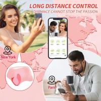 Vibrador con Control remoto por aplicación para mujer, estimulador de clítoris, consolador de punto G, bragas portátiles, Juguetes sexuales para adultos - details 1