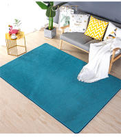 Alfombra de Terciopelo de Coral Gris Gruesa, Antideslizante, Ideal para Sofá de Estar, Dormitorio, Balcón - details 0