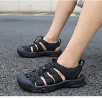Sandalias Casuales de Cuero de Vaca de Gran Tamaño Zapatos de Playa para Hombres y Mujeres - details 31