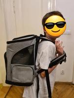 Mochila extensible para mascotas, bolsa de gran capacidad, transpirable, portátil, plegable - details 16