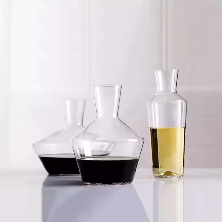 Botella de cristal hecha a mano perfecta para vino blanco de estilo simple y de alta calidad, 820 ml - 1