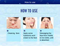 BIOAQUA ácido hialurónico cuidado Facial crema para ojos bolsa antiojos humectante reafirmante cremas de día Kit de cuidado de la piel - details 9