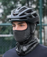 Máscara de Ciclismo ROCKBROS Balaclava Elástica de Alta Resistencia para Deportes de Bicicleta y Correr Protección contra el Viento Material de Poliéster Cuidado de la Gorra Lavado en Máquina - details 0