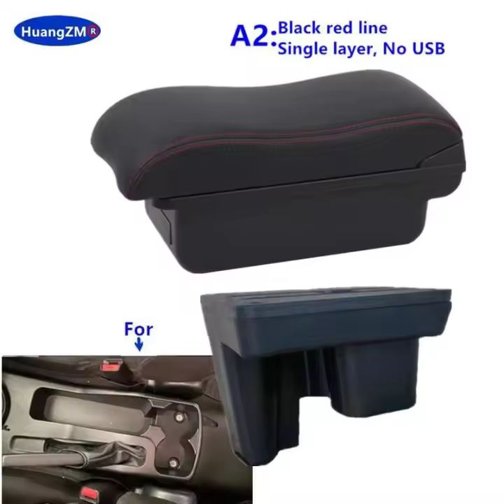 Reposabrazos interior Toyota HI, iluminación adaptativa central dedicada CA, accesorios para automóvil - 1